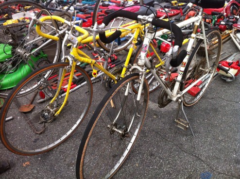 bicycles flea market bicycles