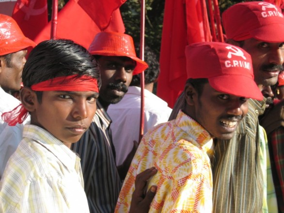 Communist Rally in Munnar