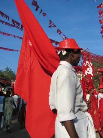 Communist Rally in Munnar