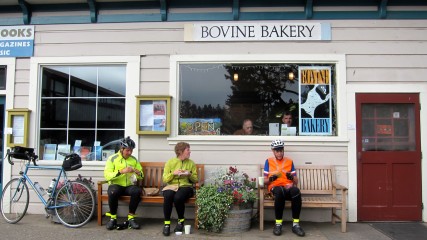 A beloved bakery spot for cyclists