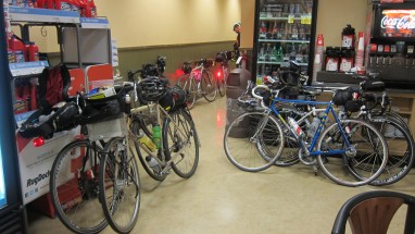 Bike parking at Ft. Bragg