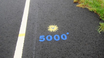 5000 Ft. Road Marker