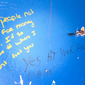 At Your Service (Bathroom Graffiti)